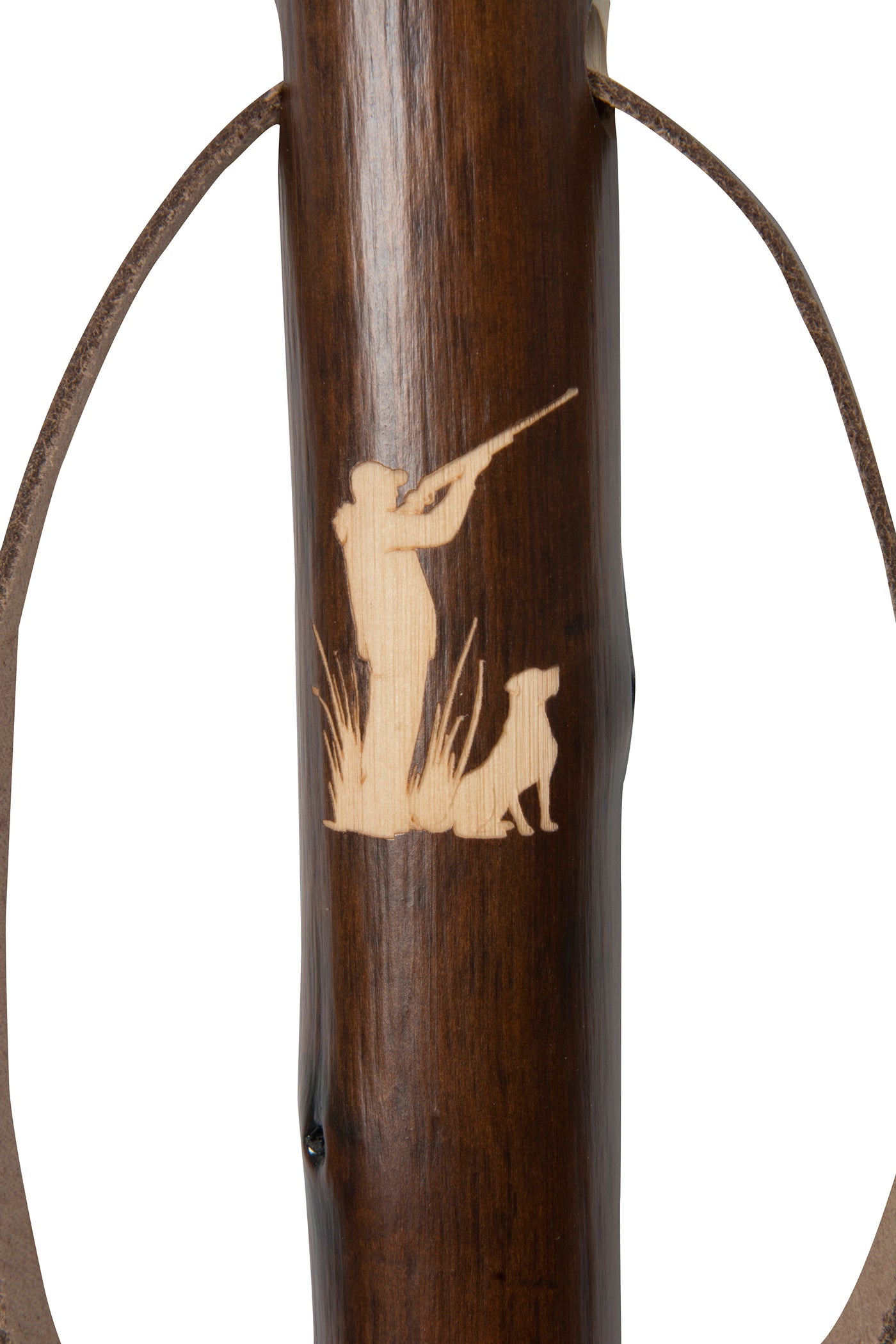 Classic canes vandringsstav, motiv skytt och retriever