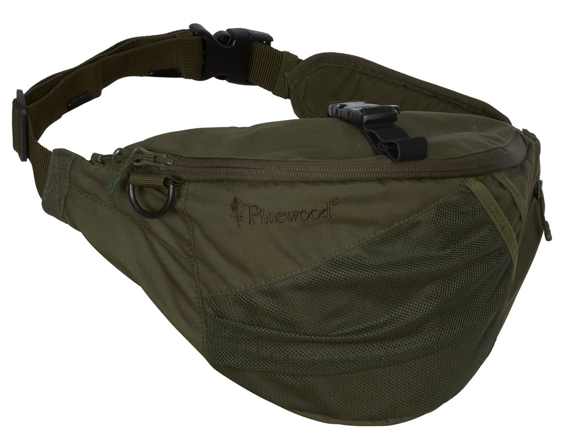 PINEWOOD CROSS WAIST PACK 4L, mörk olivgrön