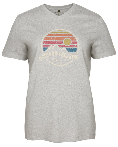 Pinewood Finnveden recycled T-shirt, ljusgrå