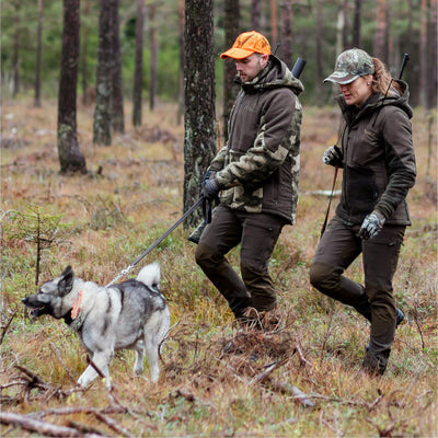 Pinewood Caribou Hunt jaktbyxa, Suede Brown/Dark olive