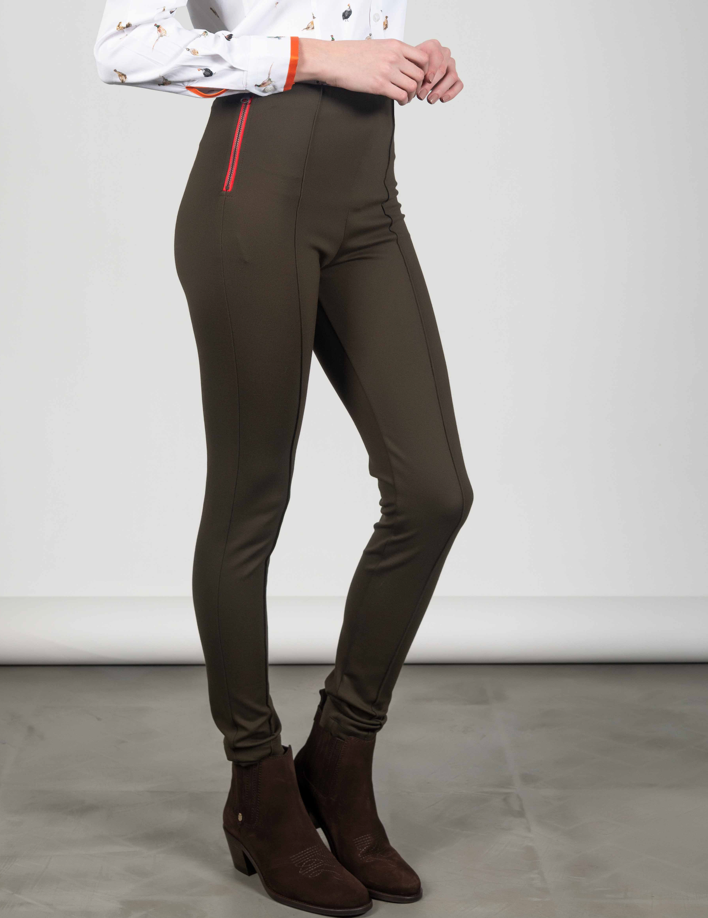 Hartwell, MILA thick leggings, Olive
