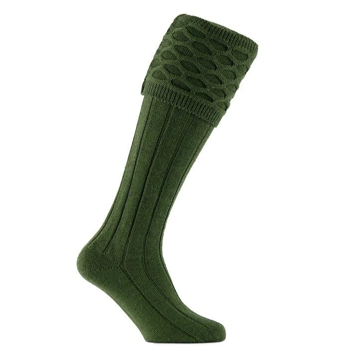 Pennine Crown sock, hunter