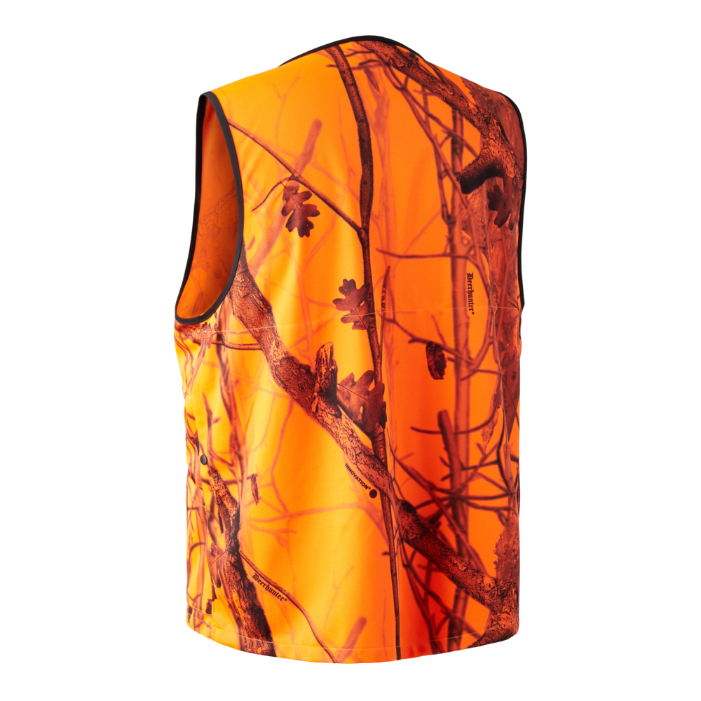 Deerhunter Protector väst, Orange GH Camo