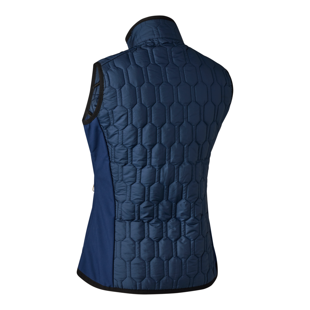 Deerhunter Lady Mossdale quiltad väst, dress blue