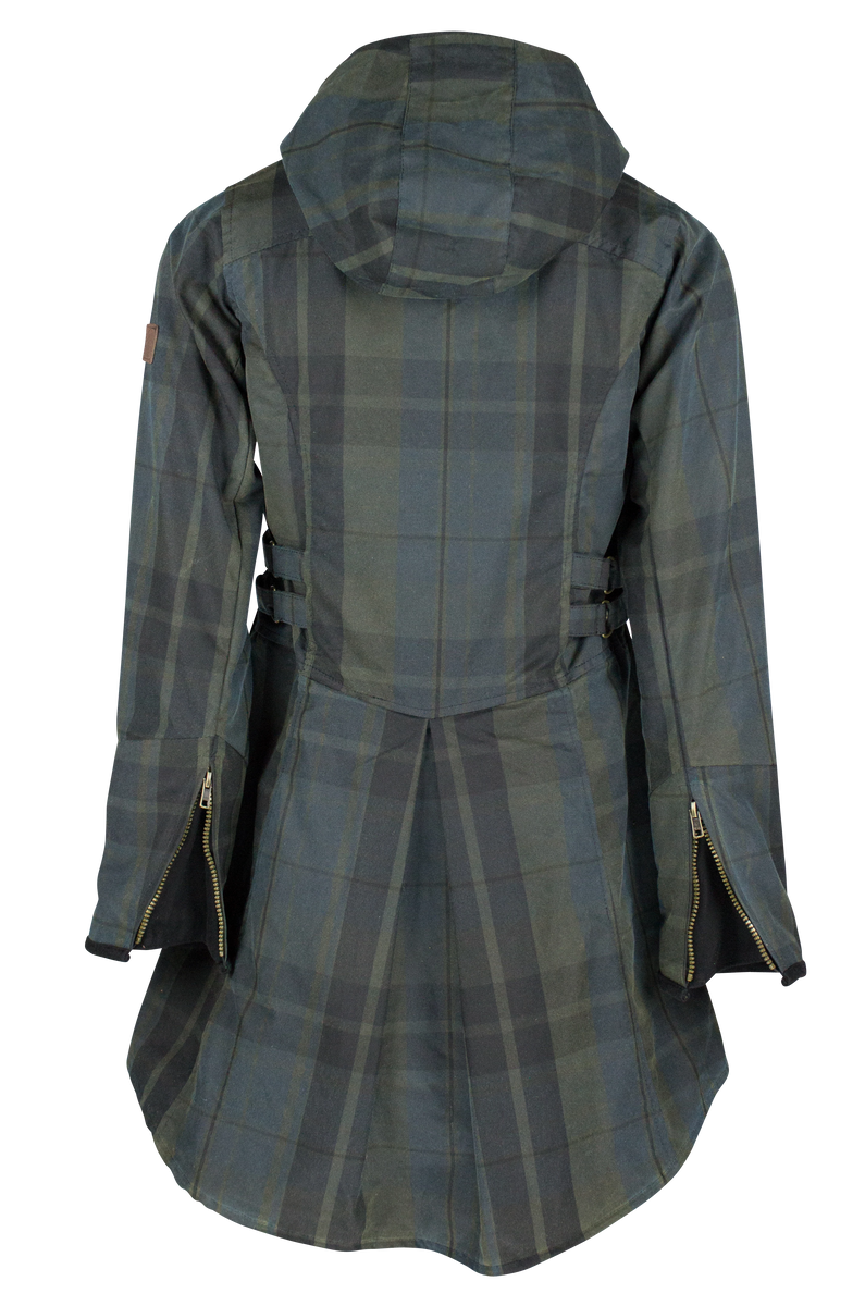 Oxford blue katrina wax jacket top