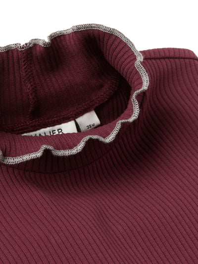 Chevalier Kelly longsleeve Top, wine red